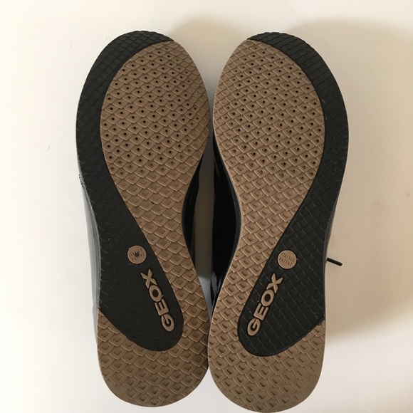 Geox Shiny Black Sneakers - Picture 7 of 7